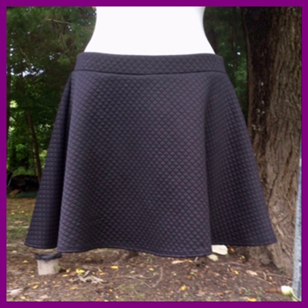 Quilty Skater Skirt, sz M